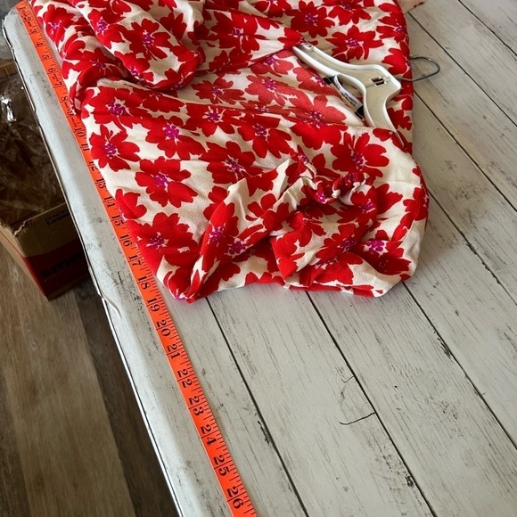Zara Floral Wrap Dress Small - Picture 10 of 11